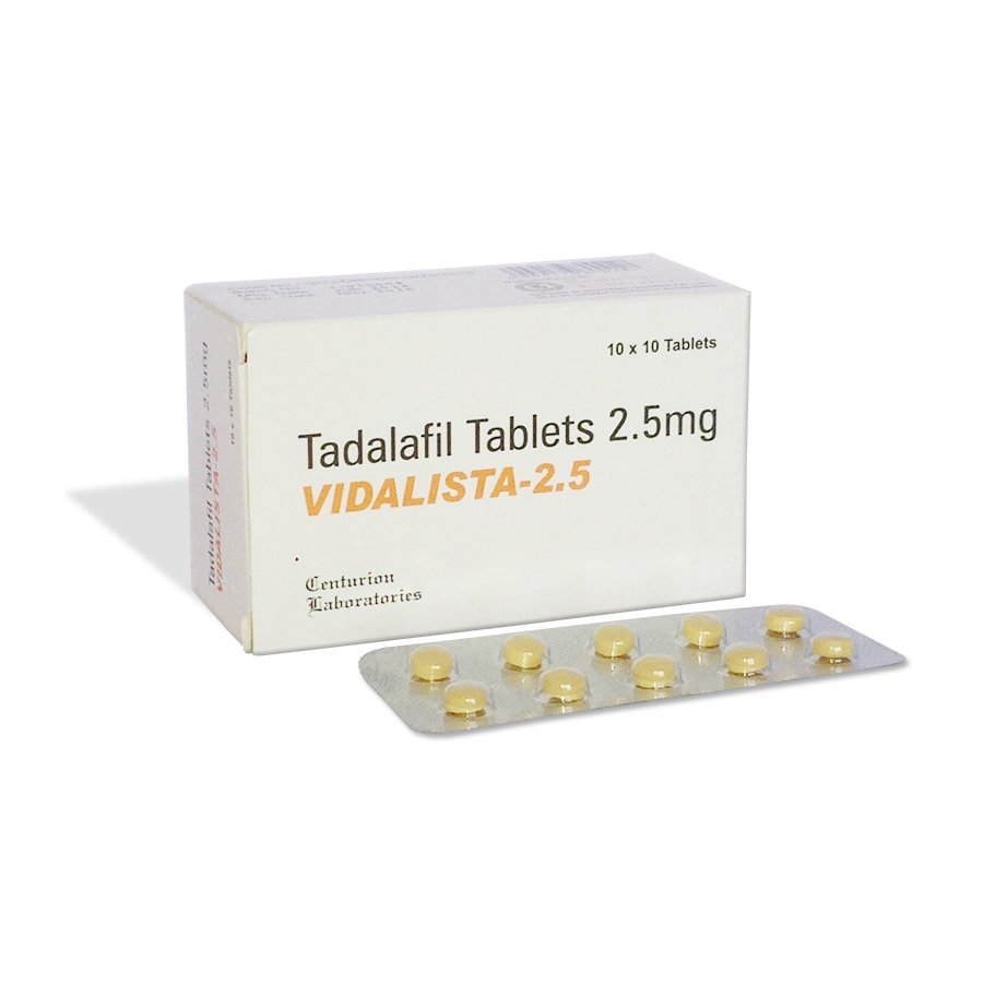 Tadalafil Vidalista 2.5 Tablets - ividalista