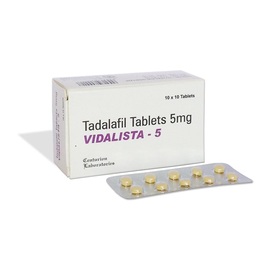 Order Vidalista 5 Tablet | Tadalafil